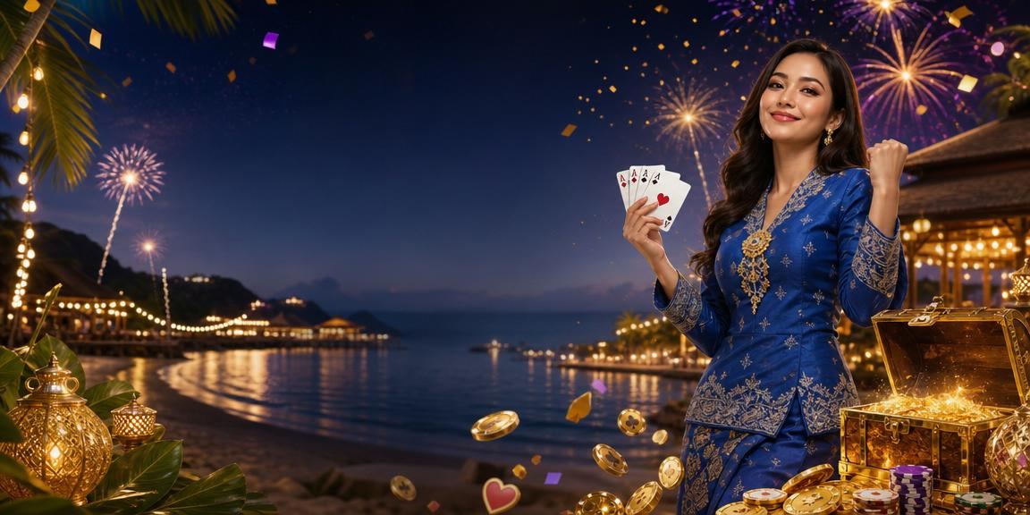 Permainan Teen Patti bergaya baju kurung di Langkawi bersama gt128