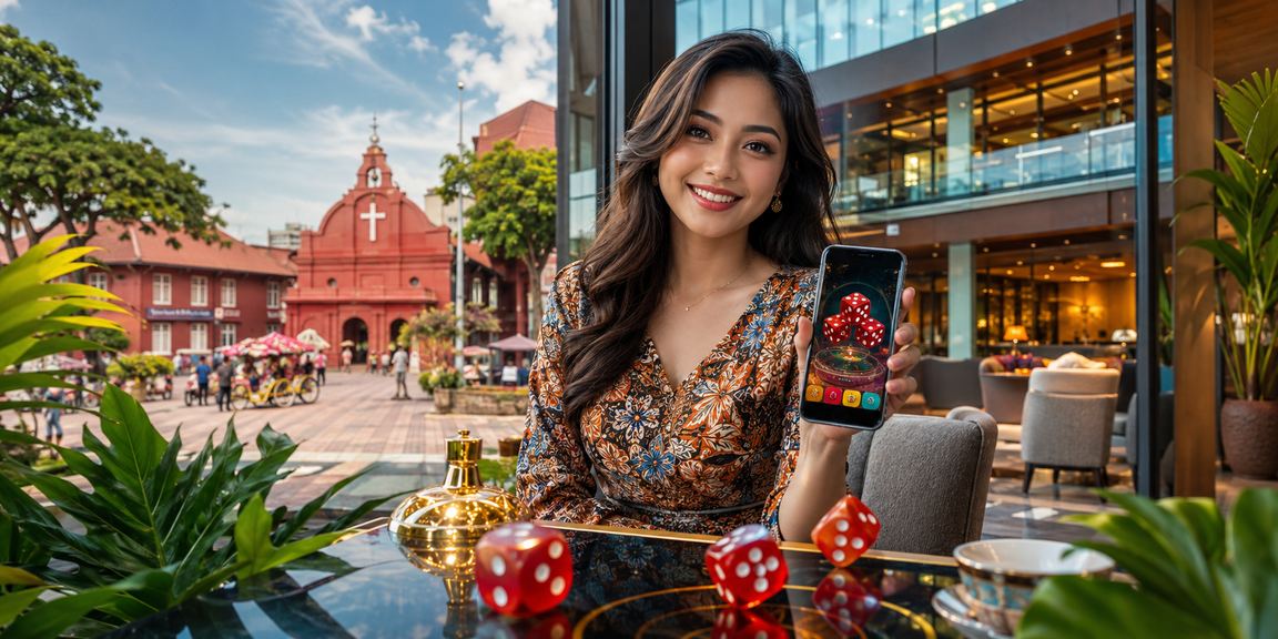 Permainan dadu berkualiti dengan motif batik di Melaka bersama gt128